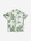 HOP Kids Sage Tropical-Inspired Resort-Fit Cotton Shirt