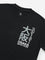 Y&F Kids Black Text Printed Cotton T-Shirt