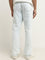 Nuon Light Blue Relaxed-Fit Mid-Rise Jeans