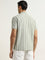 WES Casuals Sage Striped Relaxed-Fit Polo T-Shirt