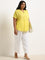 Gia Yellow Solid Cotton Top