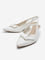 LUNA BLU White Bow-Detailed Slingback Shoes