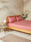 Westside Home Dusty Rose Double Bed Fitted Sheet and Pillowcase Set