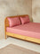 Westside Home Dusty Rose Double Bed Fitted Sheet and Pillowcase Set