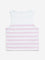 Y&F Kids Pink Striped Cotton T-Shirt