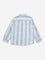 HOP Kids Blue Stripe Patterned Cotton Shirt