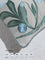 Westside Home Aqua Tulip Embroidered Cushion Cover