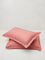 Westside Home Dusty Rose Solid Pillowcase (Set of 2)