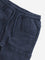 HOP Kids Navy Cargo-Style Mid-Rise Denim Joggers