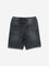 HOP Kids Charcoal Washed Mid-Rise Denim Shorts