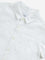 HOP Kids White Blended Linen Shirt