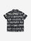 HOP Kids Black Text Design Resort-Fit Shirt