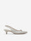 LUNA BLU Ivory Bow-Detailed Heeled Shoes