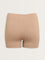 Superstar Light Taupe Textured High-Rise Boy Shorts Brief