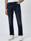 WES Casuals Dark Blue Faded Slim - Fit Mid - Rise Jeans