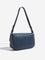 Wardrobe Navy Baguette Bag