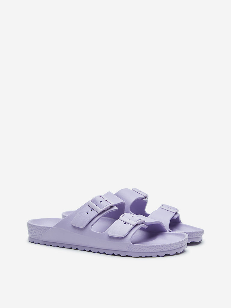 LUNA BLU Lilac Double Band Flip-Flop