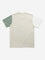 Y&F Kids Beige Colour-Blocked Design Cotton T-Shirt