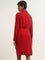 Wardrobe Red Wrap Dress