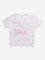 Y&F Kids Pink Tie-Dye Printed Cotton T-Shirt