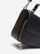 LOV Black Solid Satchel Bag