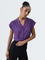 Wardrobe Purple Solid Top