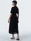 LOV Black Shirt Dress with Belt