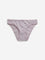 Wunderlove Violet Cotton Blend Bikini Briefs - Pack of 3