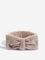 Studiowest Brown Bow-Detailed Makeup Band