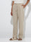 ETA Beige Relaxed-Fit Mid-Rise Cotton-Blend Chinos