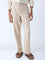 ETA Beige Relaxed-Fit Mid-Rise Cotton-Blend Chinos
