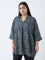 Diza Green Printed Tunic