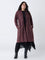Gia Dark Brown Suede Trench Coat