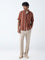 Ascot Rust Stripe Relaxed-Fit Shirt