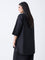 Diza Black Embellished Tunic