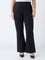 Gia Black High-Rise Bootcut Pants