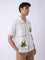 ETA Off-White Botanical Relaxed-Fit Cotton-Blend Shirt