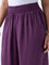 Diza Plum Solid Pants