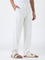 ETA White Relaxed-Fit Mid-Rise Cotton Chinos