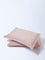 Westside Home Pink Solid Pillowcases (Set of 2)