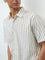 ETA Off-White Striped Relaxed-Fit Shirt