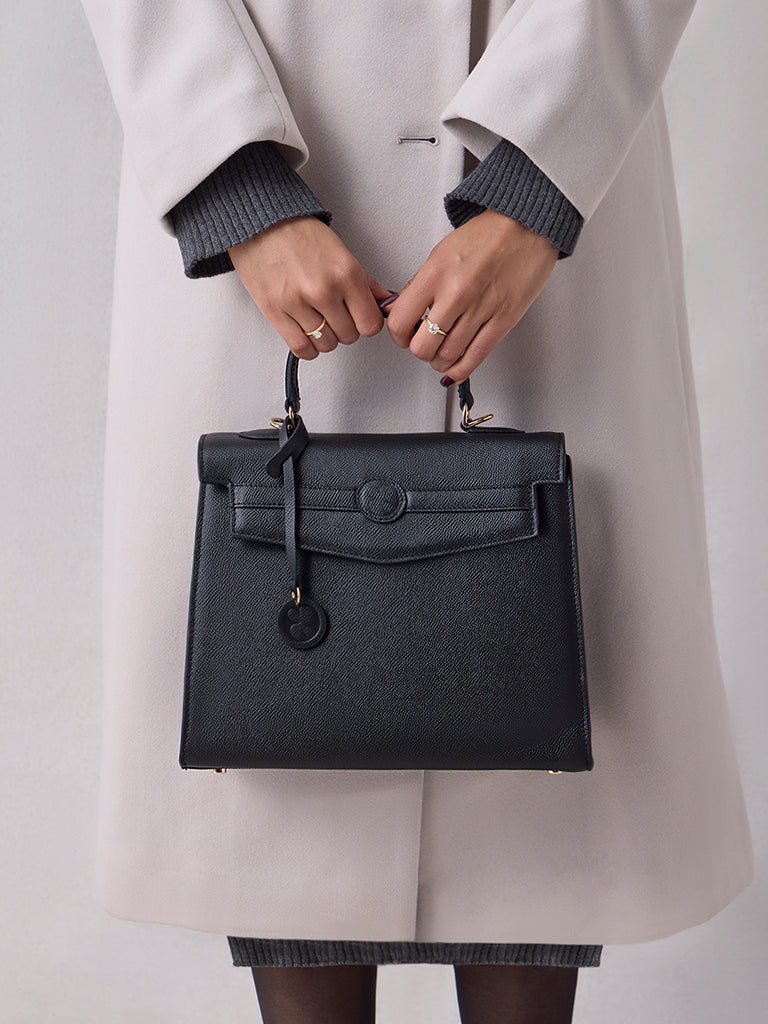 Beatrice Finest Leather Top Handle Bag