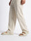 SOLEPLAY Ivory Buckle-Detailed Slides