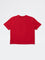 HOP Kids Boys Red Text-Printed Cotton T-Shirt