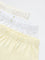 HOP Baby Boys Yellow Printed Cotton Shorts - Pack of 3