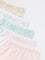 HOP Baby Girls Multicolour Cotton Shorts - Pack of 5