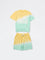 HOP Kids Boys Multicolour Tie-Dye Pattern Cotton T-Shirt and Shorts Set