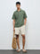 ETA Sage Self-Textured Relaxed-Fit Cotton-Blend Polo T-Shirt