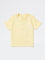 HOP Kids Boys Yellow Embroidered Cotton T-Shirt
