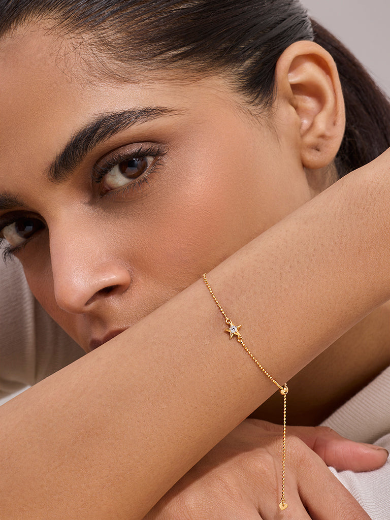 Pome Luxe Yellow Lab Diamond Star Bracelet